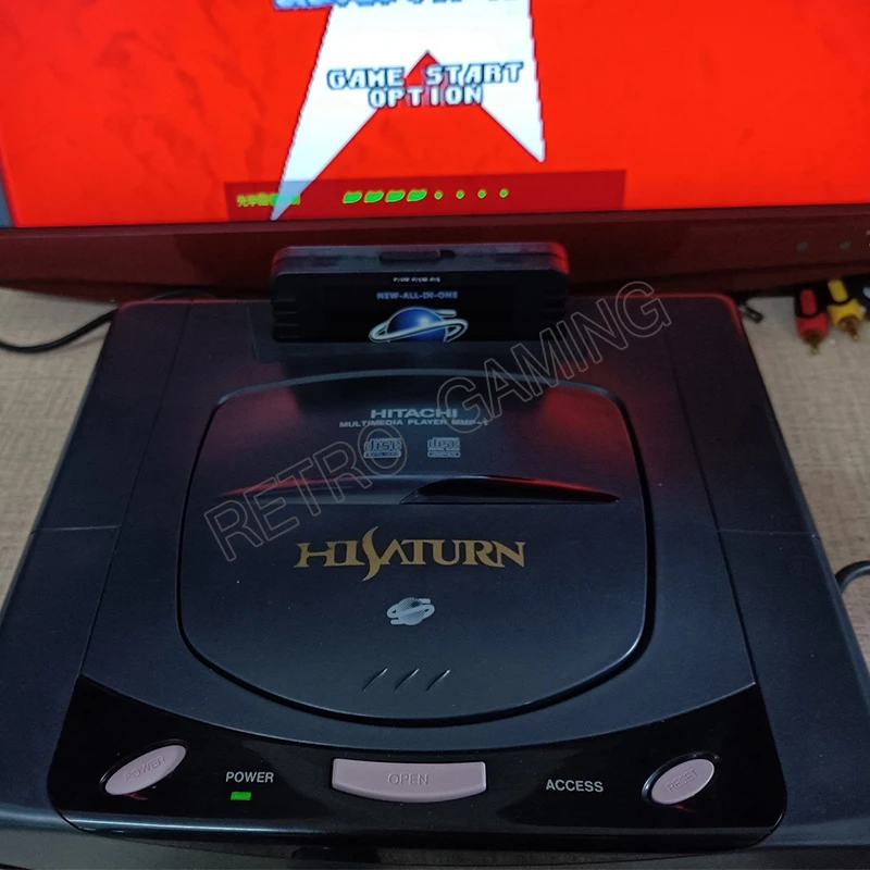 

Free shipping 1 piece Original NEW-ALL-IN-1 SEGA SATURN Games Secondhand Direct reading Card Pseudo-Saturn KAI