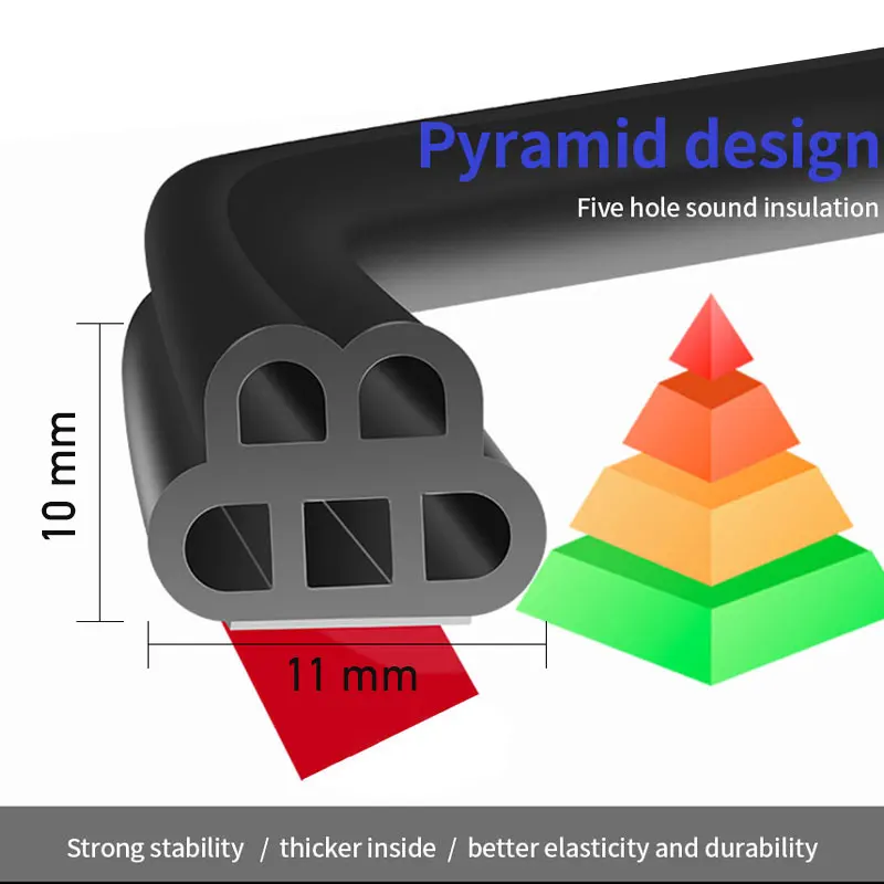 2 м b тип двери автомобиля резиновые этиленового пропилен каучука прокладки для