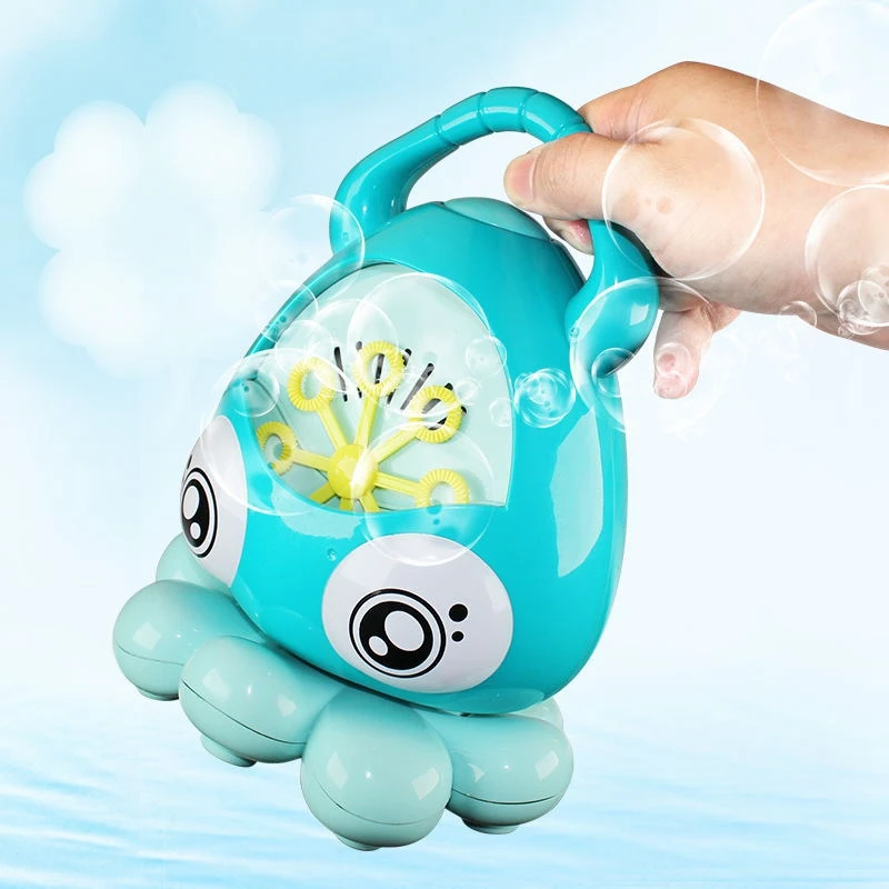 

Octopus Bubble Machine Automatic Bubble Maker Bubble Making Machine Kids Bubble Blower Toys with Sound and Music