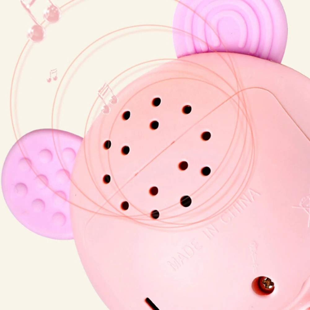 LED Glowing Hand Rattle Music Sand Hammer Soft Teether Development Baby Toy Intelligence Developmental Toys For Newborn Baby