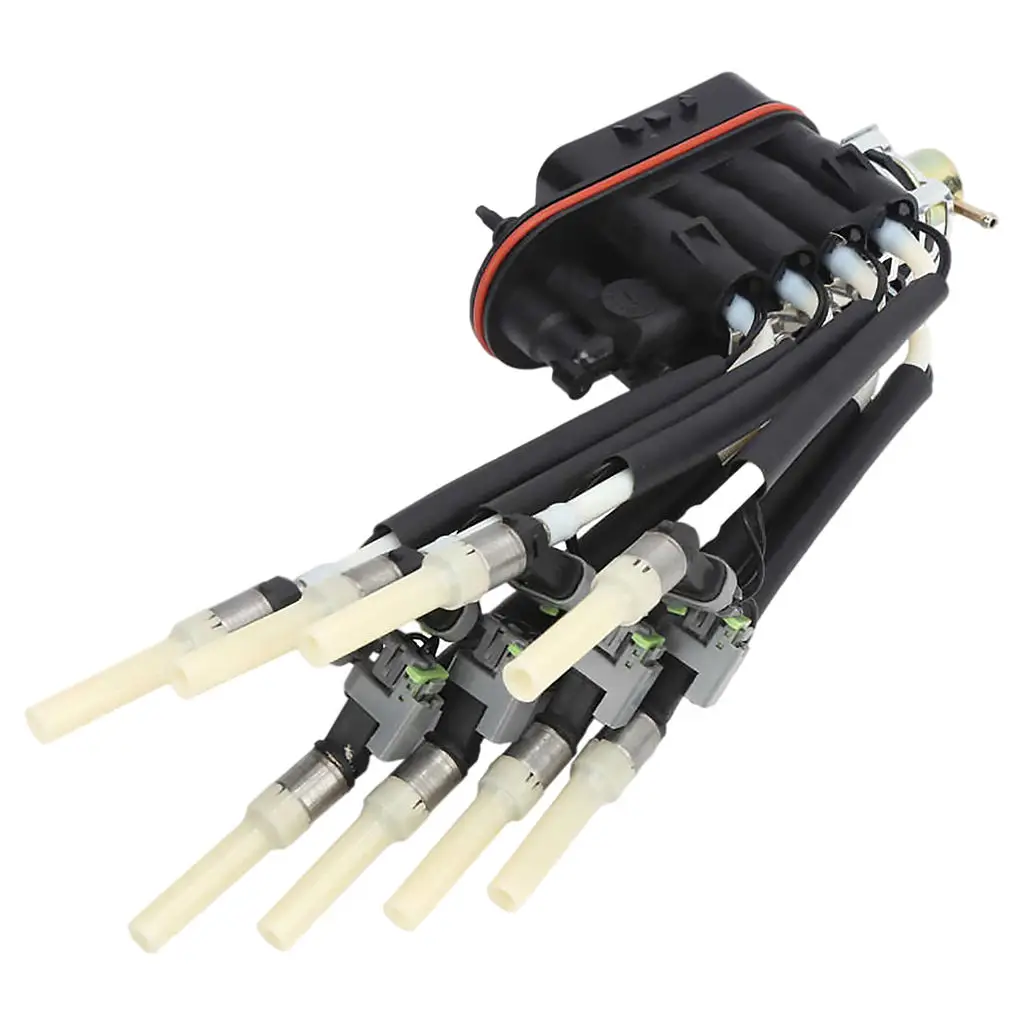 

Fuel Injector 8 Cylinder with Bracket Fuel Spider Injector for Chevy 1996-02 FJ504 93441235 833221028 Auto Parts