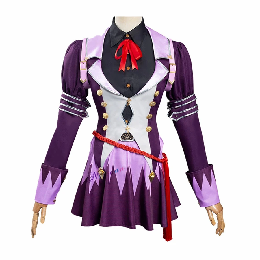 

Uma Musume Pretty Derby Biwa Hayahide Cosplay Dress Anime UmaMusume Halloween Carnival Cosplay Costume