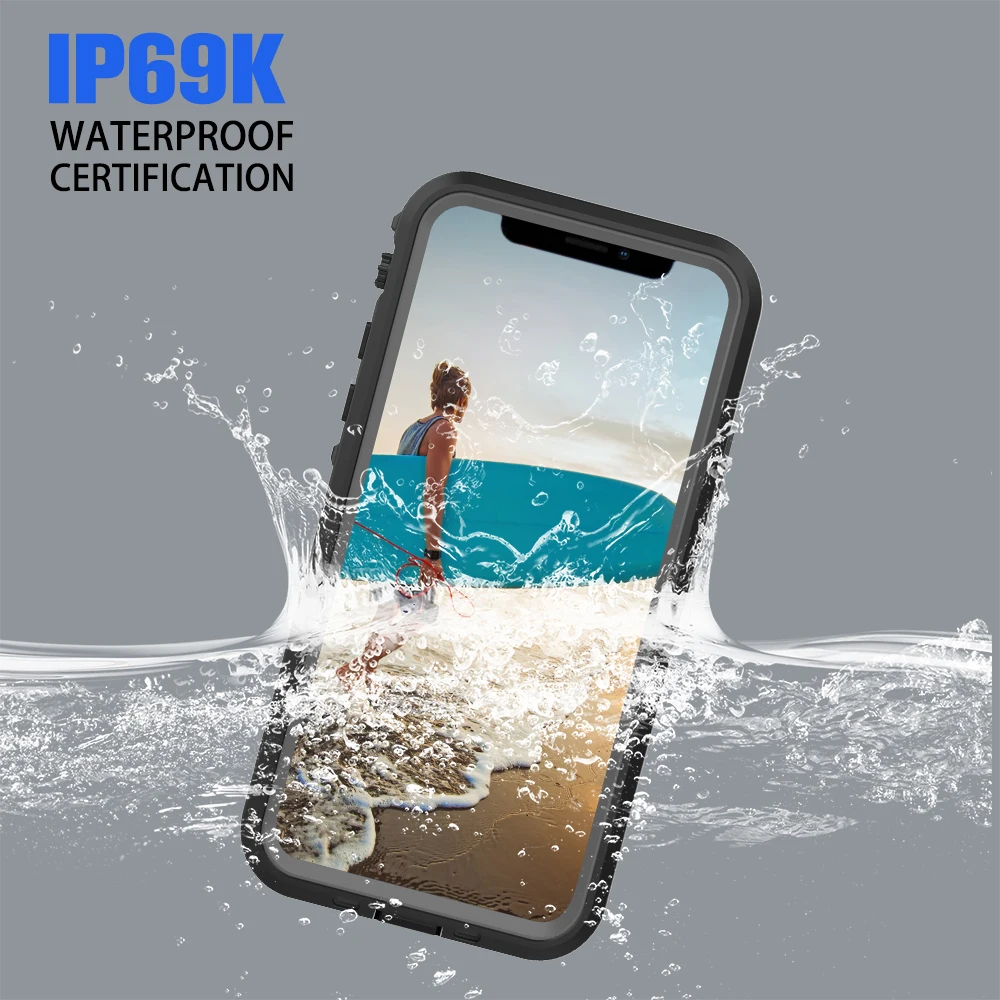 Водонепроницаемый чехол Redpepper для iPhone XR X XS 11 Pro Max противоударный подводный с
