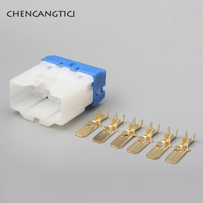 2 комплекта 6 Pin AMP Автомобильный Электрический провод разъем воздуходувка