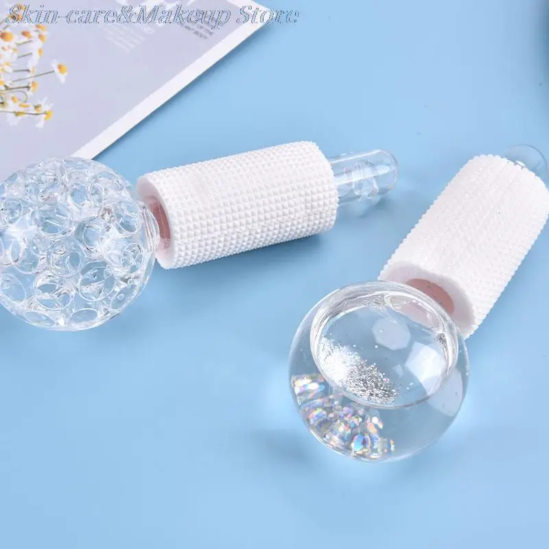 

Facial Cooling Ice Globes Water Wave Massage Skin Care Large Beauty Ice Hockey Energy Beauty Crystal Ball For Face and Eye