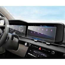 LFOTPP For Carnival KA4 12.3 Inch 2021 Car Multimedia Radio & LCD Instrument Display Screen Protector Auto Interior Protect Film