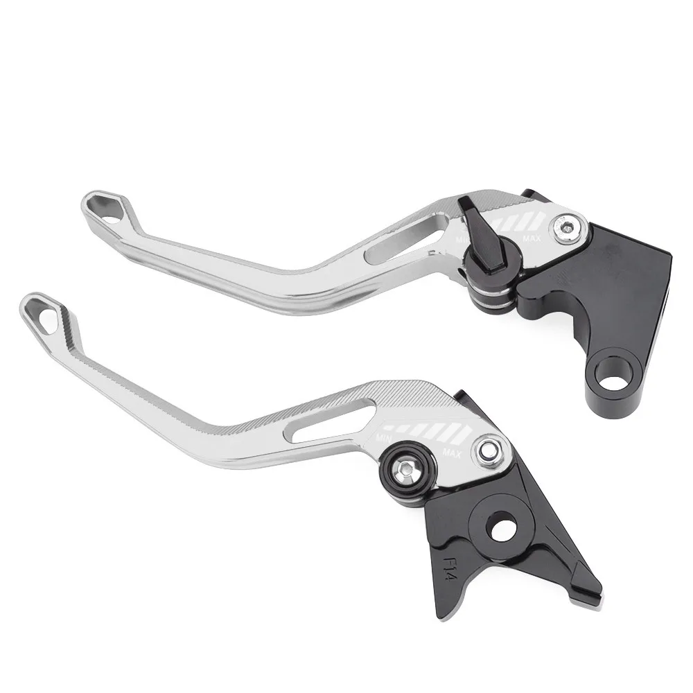 Серебристый CNC 5D тормозной рычаг сцепления для Suzuki GSX-R GSXR 600 750 1000 GSR GSX-S GSXS SV TL1000S Vstrom DL650 GSR600 SV650 GSXR600 GSXR750 - Цвет: Серебристый