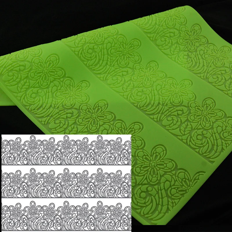 39*29 см большой размер цветок форма для торта украшение помадка силиконовая сахар