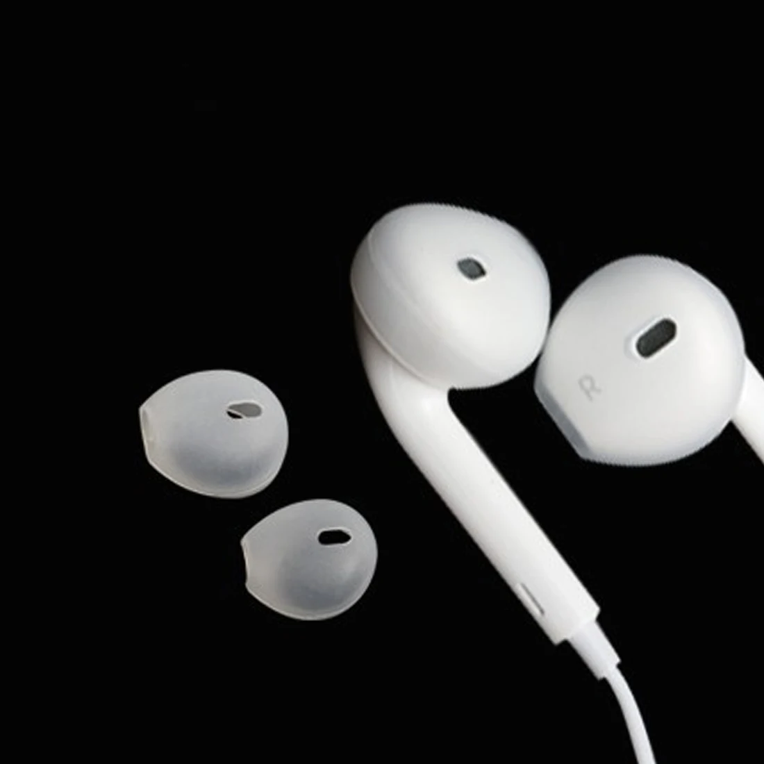 8 шт./лот прозрачные мягкие силиконовые наушники вкладыши для iPhone 5 6 6plus 6s 7 7plus насадки наушников|Аксессуары