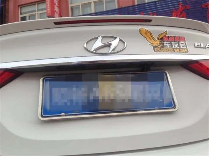 Спойлер для Hyundai Elantra заднее крыло из АБС-пластика грунтовой цвет задний спойлер A