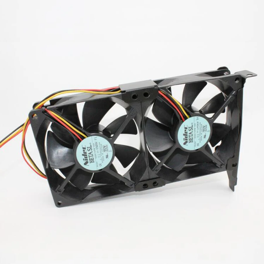 Вентилятор для охлаждения видеокарты Quieten general pci 9 см 9025 дюйма 3 контактный
