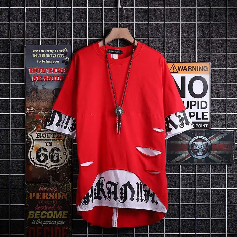 Футболка мужская из чистого хлопка с круглым вырезом 7 цветов|Мужские футболки| |