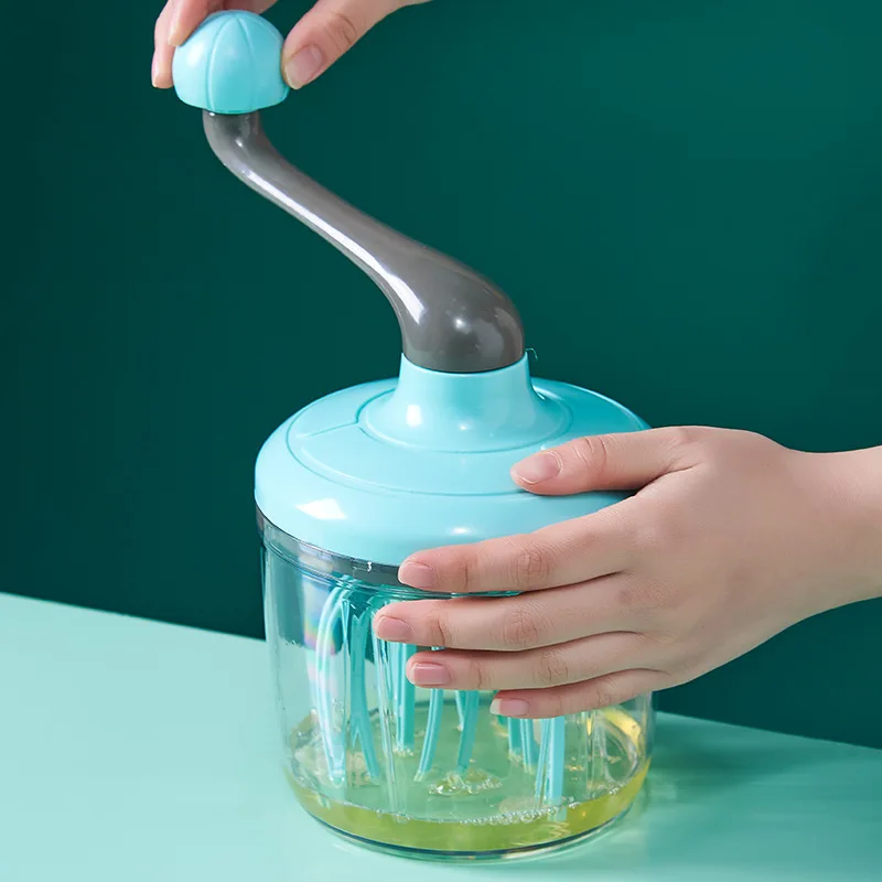 

Butter Beater Manual Household Small Semi-Automatic Egg White Milk Bubble Baking Tools Cake Egg Hand Whisk Egg Beater