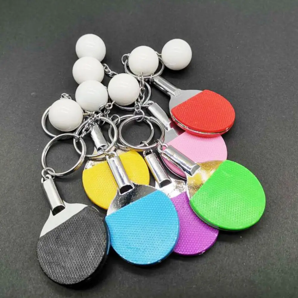 Таблица брелок в виде теннисной ракетки сумка Подвеска спортивный сувенир Pingpang