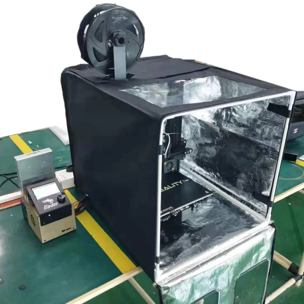 Теплое решение для ender 3 ender 3 pro 3d принтера для печати ABS без обертывания или слойных крекеров