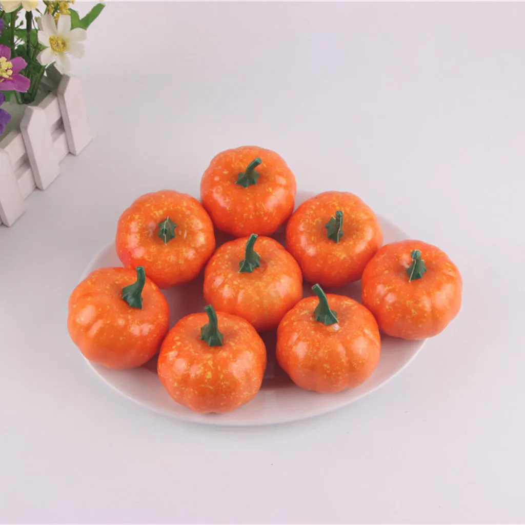 

Halloween Simulation pumpkin Photo Prop Halloween Pumpkin Table Ornament Kids Play house toys juguetes