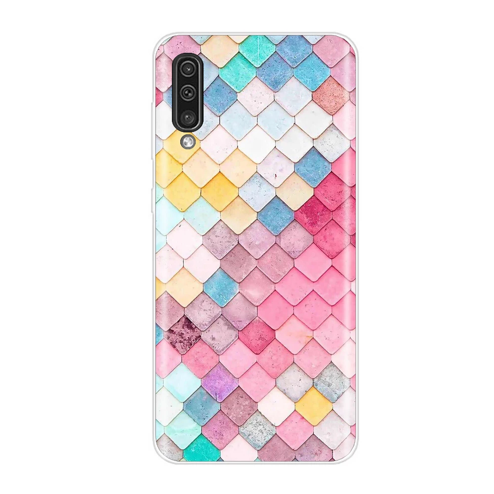 Чехол для телефона samsung Galaxy A50 чехол силиконовый 3D ТПУ задняя крышка |
