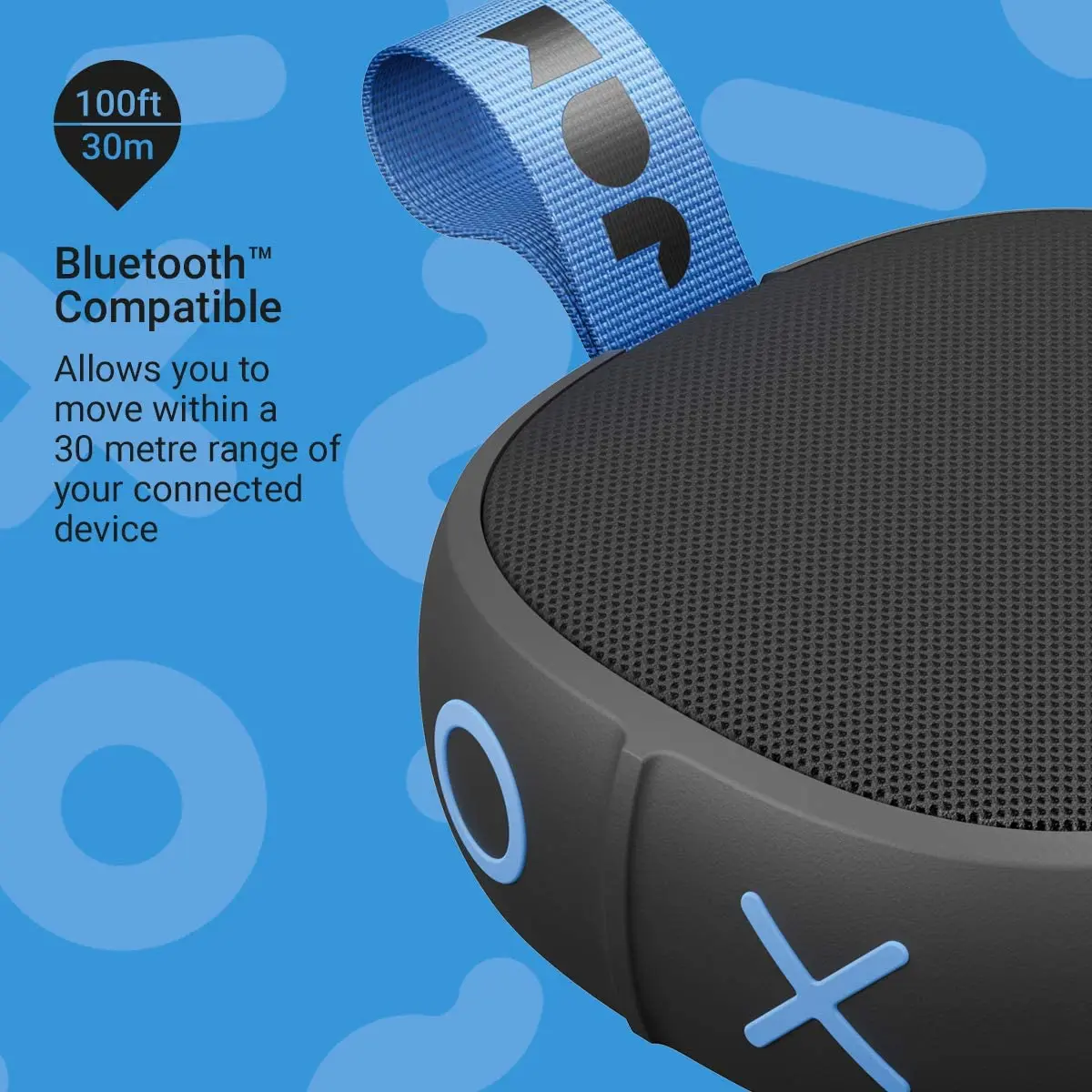 Bluetooth-динамик с подвеской JAM 8 часов работы водонепроницаемый и пыленепроницаемый
