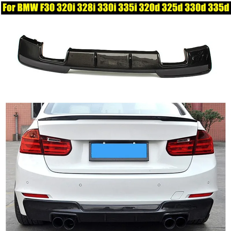 Задний диффузор из углеродного волокна для BMW F30 320i 328i 330i 335i 320d 325d 330d 335d