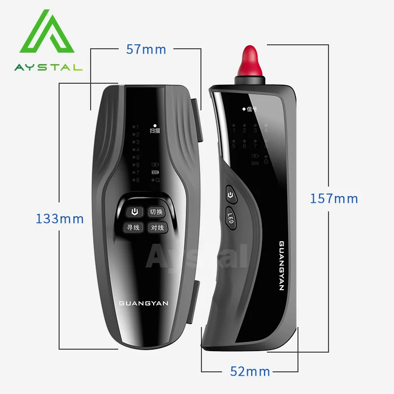 X1 Multi-function Line Finder RJ11 RJ45 Telephone Line Tracker tracker Ethernet LAN Network Cable Tester Detector POE