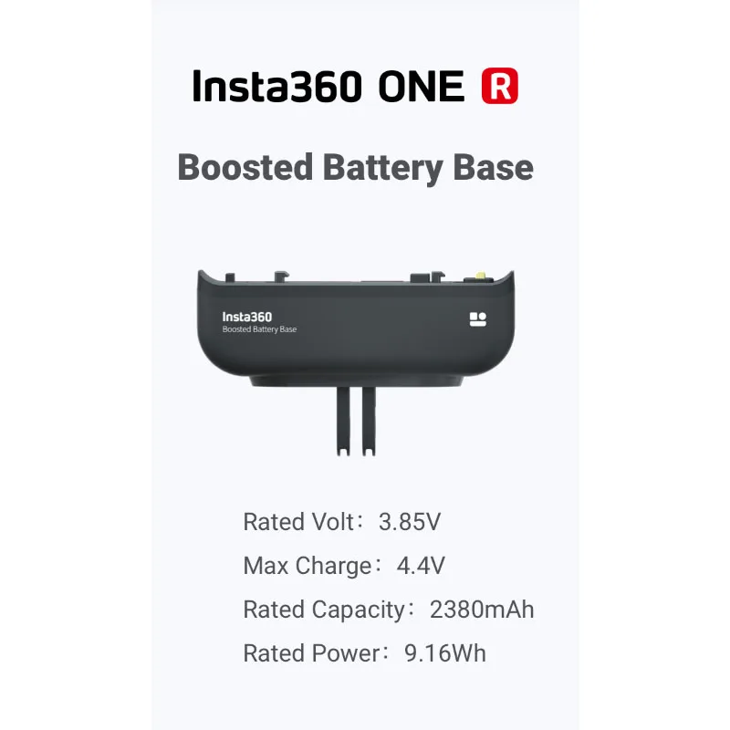 Оригинальная база для батарей Insta360 ONE R концентратор быстрой зарядки Insta 360 One