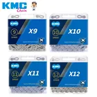 Велосипедная цепь KMC 9101112, Аксессуары для велосипеда с оригинальной коробкой для Shimano SRAM