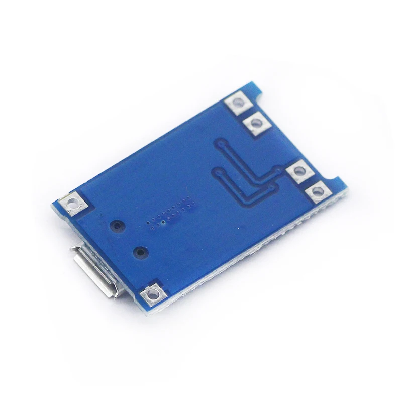 5 шт. 18650 TP4056 Micro USB 5В 1А литиевая батарея Модуль питания зарядная плата с защитой
