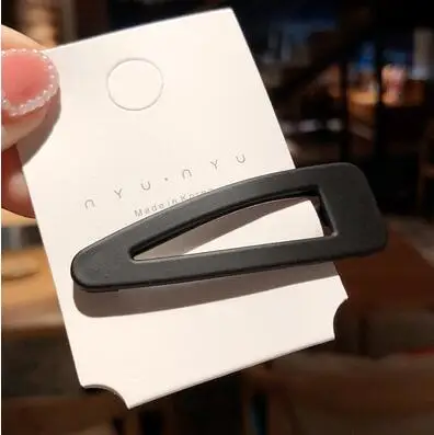5pcs black square 5 шт./компл. милые Цвет девушка зажим для волос, лента для волос заколка для волос обруч для волос, заколка для волос аксессуары Красота Инструменты для укладки волос новое поступление - Цвет: 5pcs black square