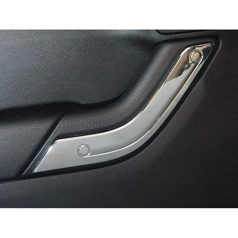 

(Silver 18PCs) Car Decoration Steering Wheel & Center Console Air Outlet Trim For Jeep Wrangler JK JKU 2011-18