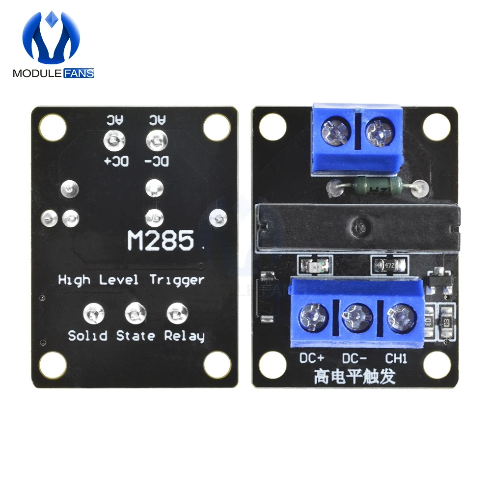 G3MB-202P 5 В DC 1 канал твердотельные релейные платы модуль для Arduino высокого уровня предохранитель для Arduino SSR G3MB-202P