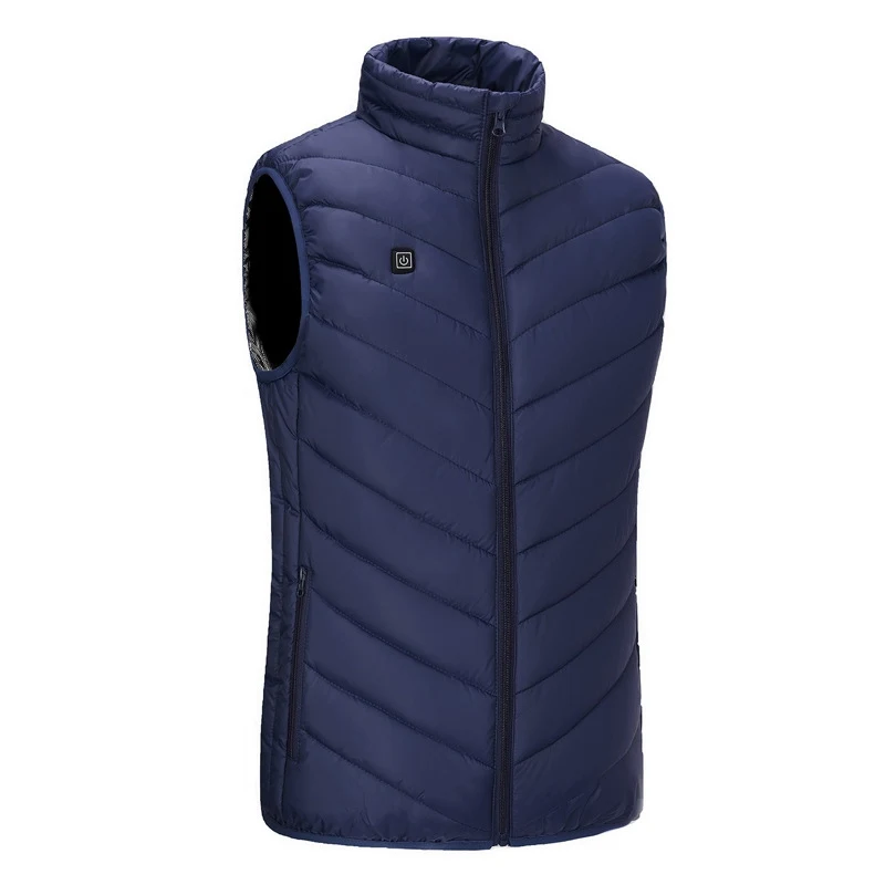 Лидер продаж уличный мужской жилет с электрическим подогревом USB зимняя теплая