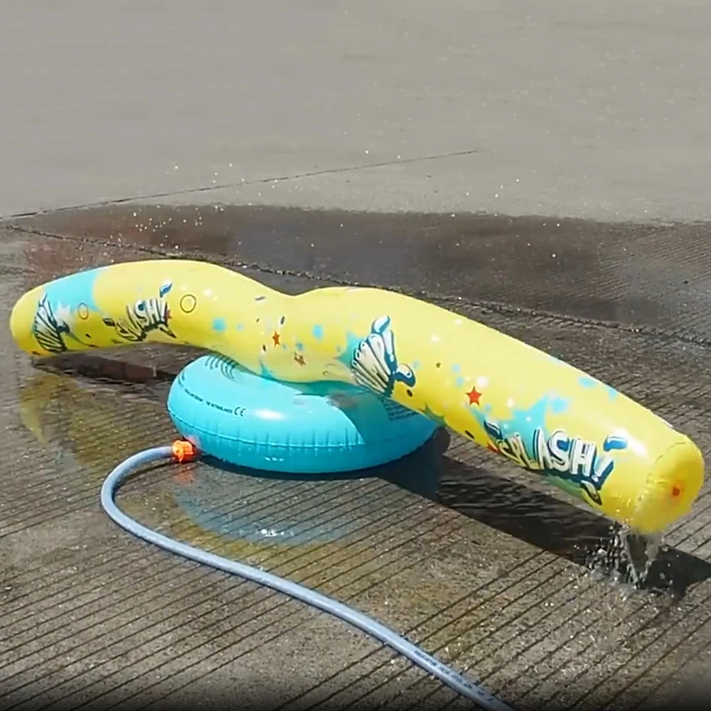 PVC Rotating Sprinkler Stick Inflatable Toy Children Interative Playing Mat Lawn Water | Игрушки и хобби