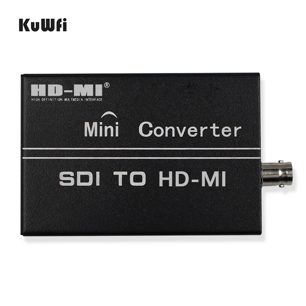 

Конвертер KuWFi HD-MI в SDI с 2 входами HD-MI и 2 выходами SDI BNC, поддержка 1080P для камеры HDTV