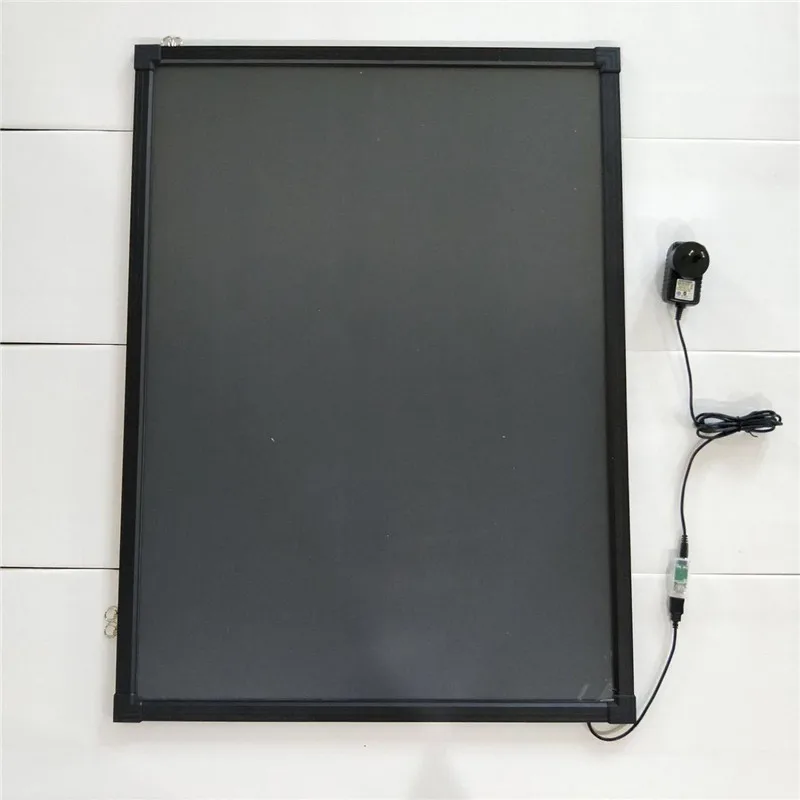 Со стирающимися чернилами светодиодный пишущая доска + 8 флуоресцентных ручек