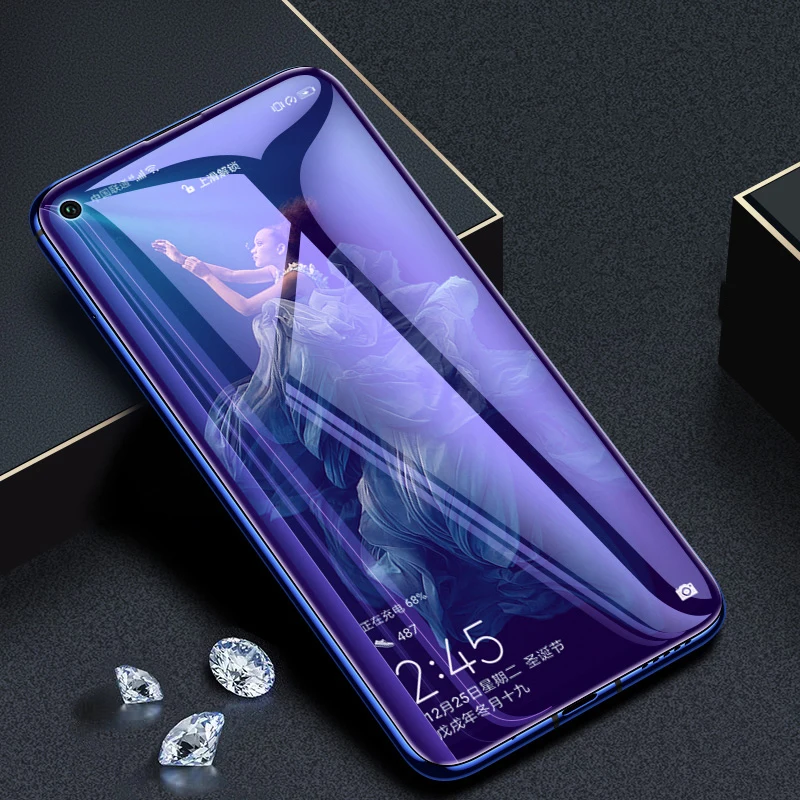 Защитное стекло для huawei Honor 20 Pro Lite Play 3 E из закаленного стекла с защитой от синего