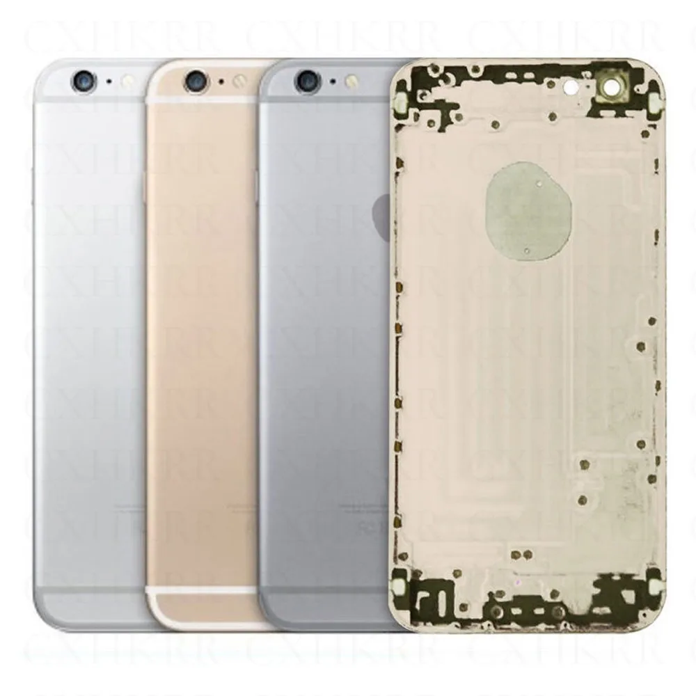 AAA металлический чехол для батареи для iPhone 6 6plus корпус крышка дверная рама запасные части на заказ IMEI