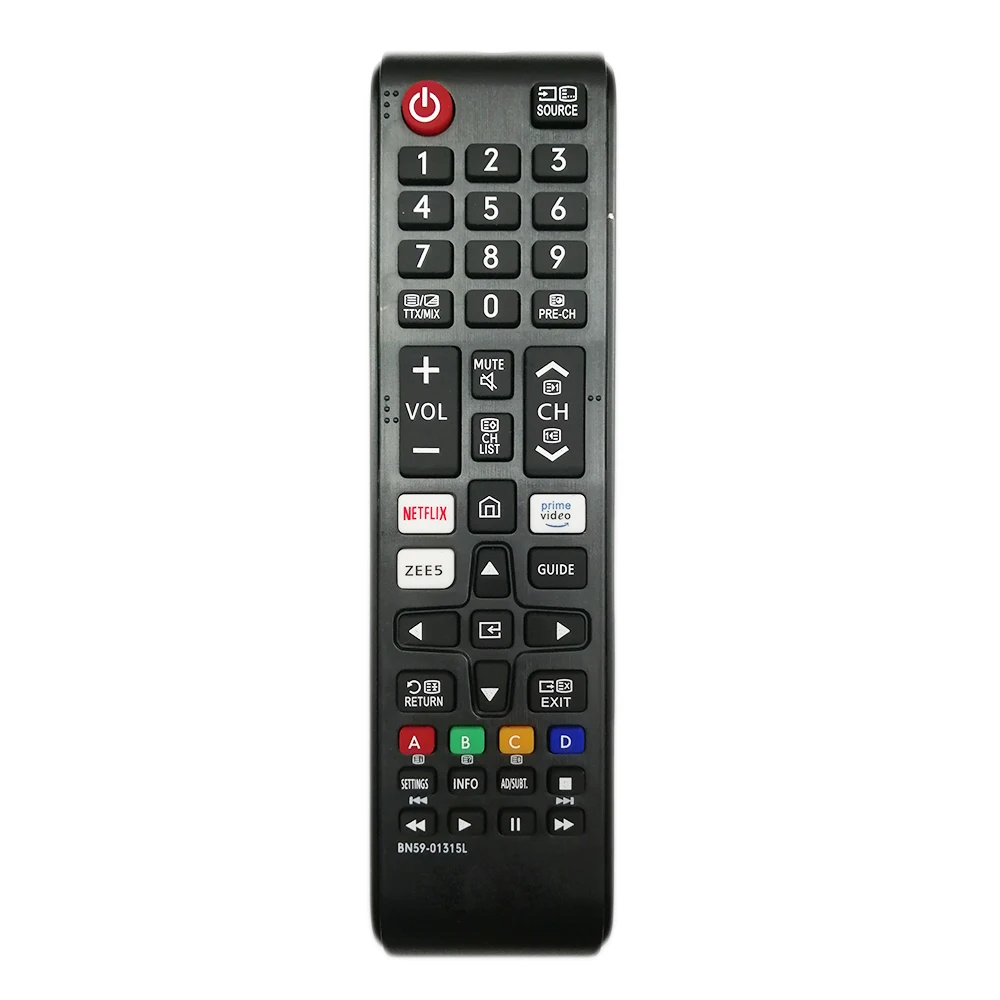 

New Replace BN59-01315L For Samsung Smart TV Remote Control Netflix ZEE5 Prime Video Apps BN59-01315A 315 MHz remoto