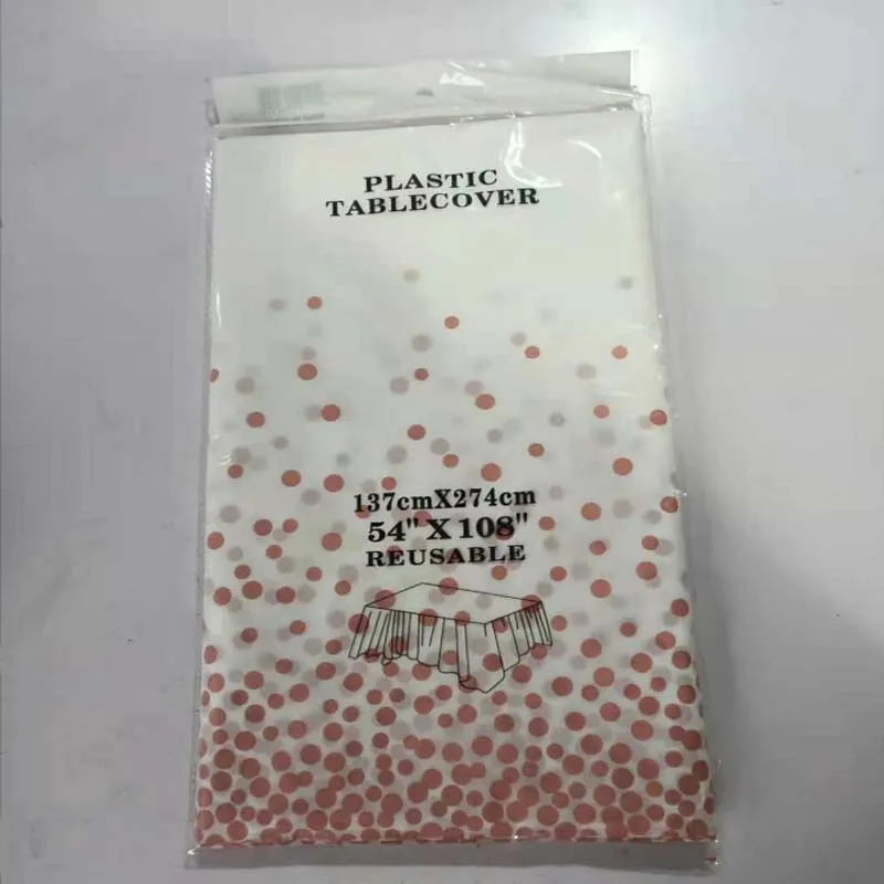 Маслостойкая и Пыленепроницаемая скатерть в горошек 17 дюймов