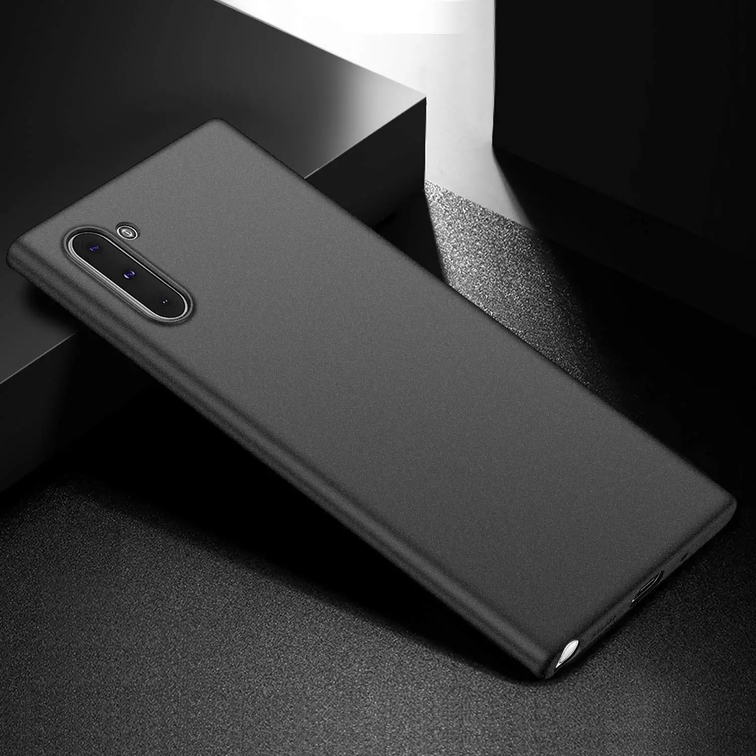 Ультратонкий Жесткий чехол для samsung Galaxy Note 10, 9, 8 Pro Plus, роскошный противоударный чехол для ПК samsung S9 Plus, S10 Lite