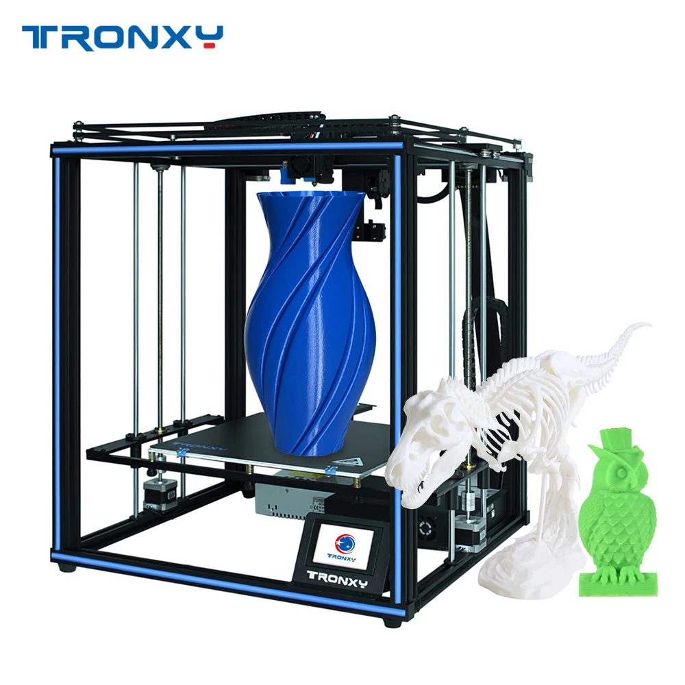 Tronxy 2020 новейший X5SA Pro OSG двойная ось внешний направляющий рельс 3D принтер