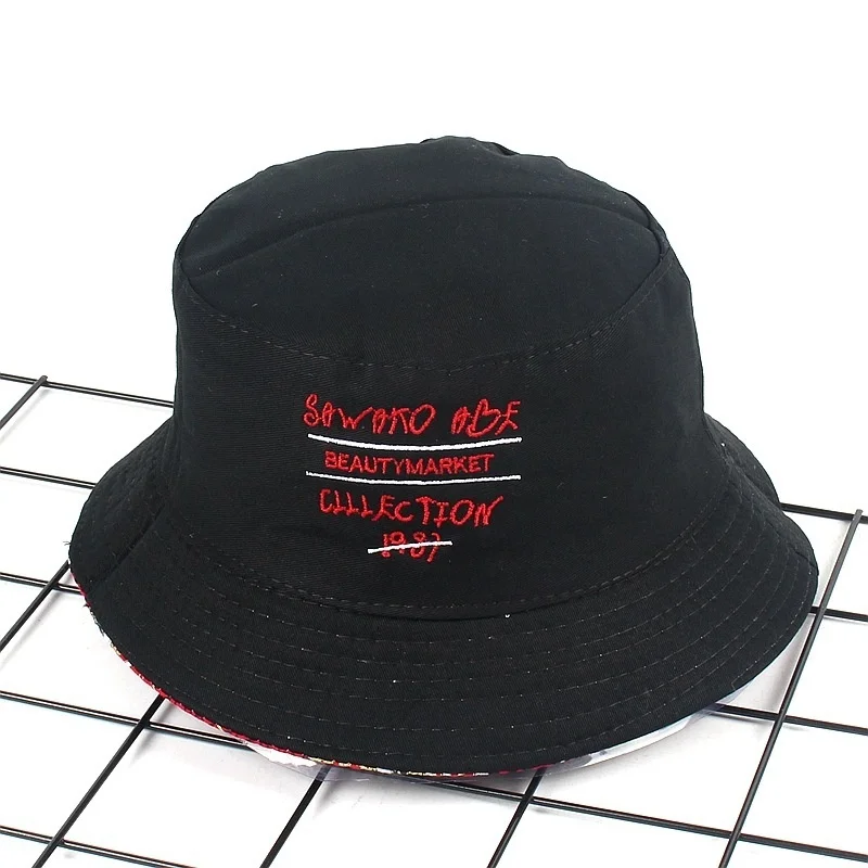 Двусторонние Шапки с золотым тиснением уличная Кепка для мужчин и женщин Панама