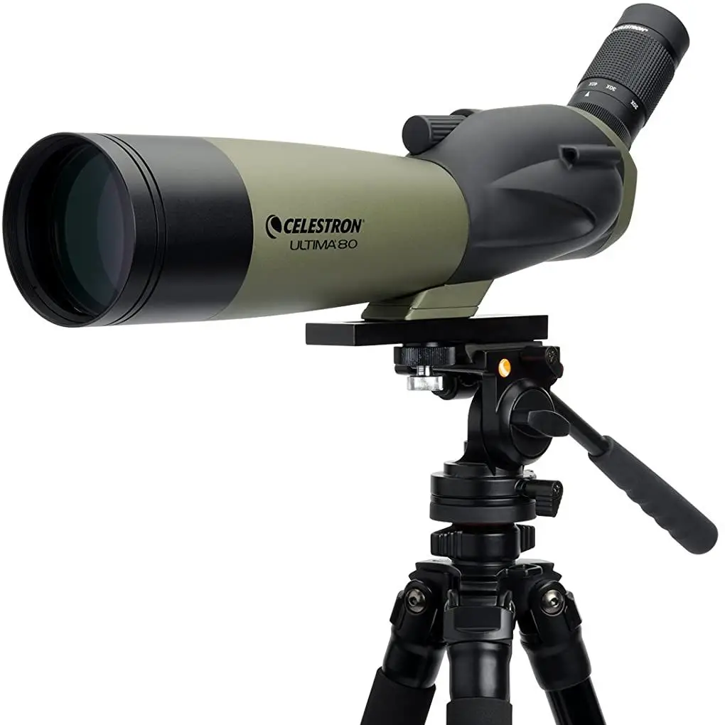 Celestron Ultima 80A/80B Spotting Scope 20~ 60x80mm Zoom Eyepiece Multi Coated Bak-4 Optics for Bird Watching Wildlife |