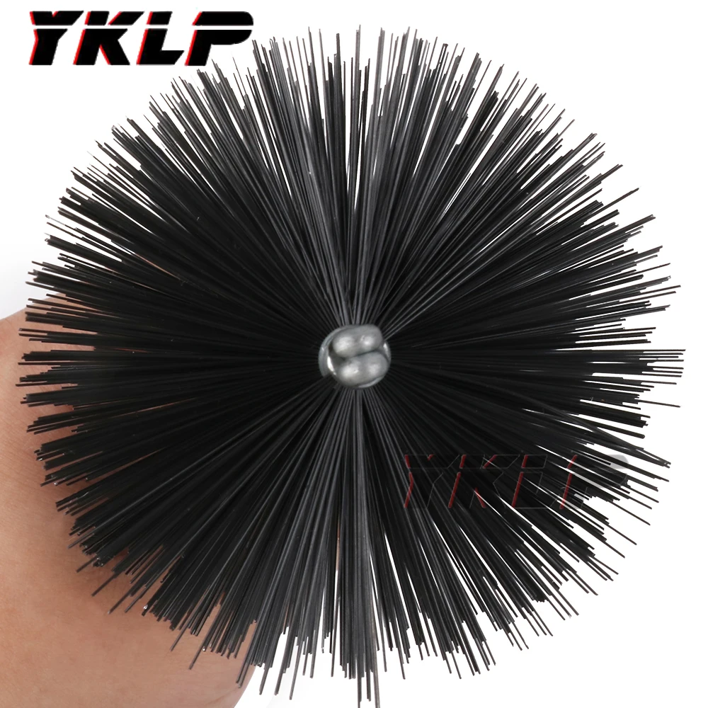 Thread Wire Brush Metal Handle 18/22/25/32/40/50mm Working Stainless Steel Pipe Tube Cleaning Chimney Kit 1PC | Инструменты