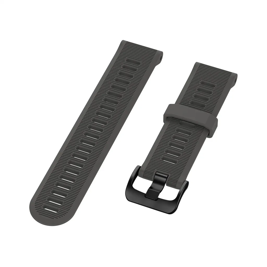 Ouhaobin силиконовый ремешок для Garmin Forerunner 945/935/Fenix 5/Plus силиконовый сменный ремешок 22 мм аксессуары для браслетов - Цвет: GY
