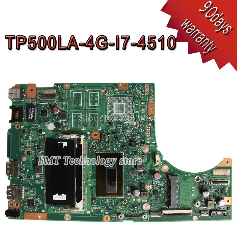 

TP500LA Motherboard 4G-I7-4510 For Asus TP500 R554L R554LA Laptop motherboard TP500LA Mainboard TP500LA Motherboard test 100% OK