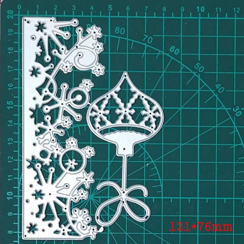 

Snowflake Lace/Christmas Bell Metal Cutting Dies For Stamps Scrapbooking Stencils DIY Paper Album Cards Decor Embossing 2020 New