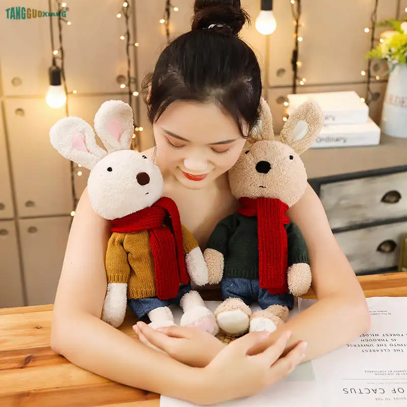 Плюшевые игрушки кролик 30-60 см мягкие плюшевые куклы-животные детская игрушка