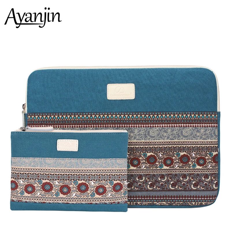 Холщовый чехол для ноутбука 15 6 дюйма мужчин и женщин Macbook Air 13 2018 2019 Pro 11 12 14 1 Xiaomi