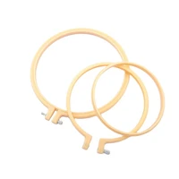 imitation bamboo embroidery hoops 15cm 20cm for female use in home art crafts making