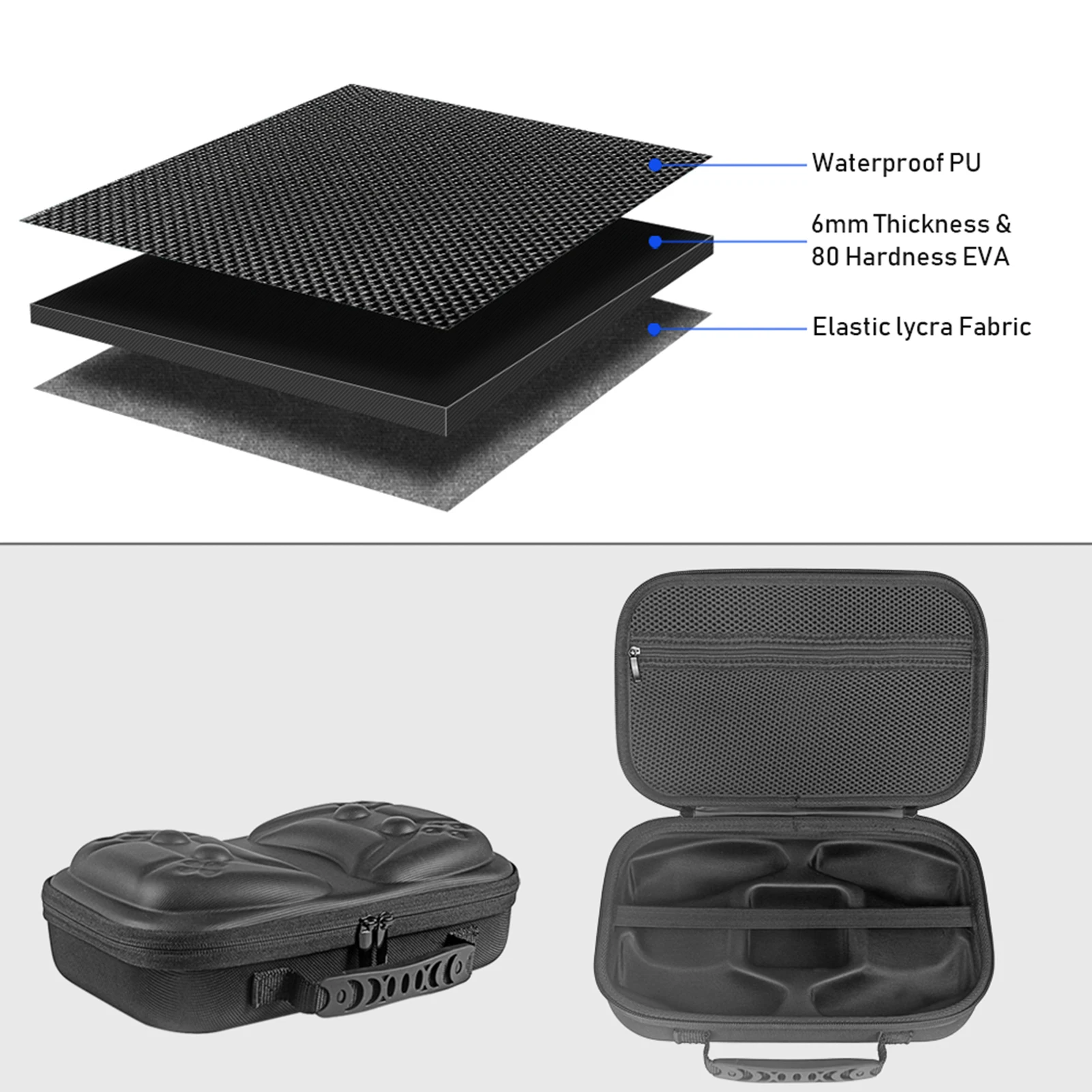 

Storage Package Bag Portable Protective Suitcase Container For PS5 Large Capacity Package Games Accessories Drop Shipping